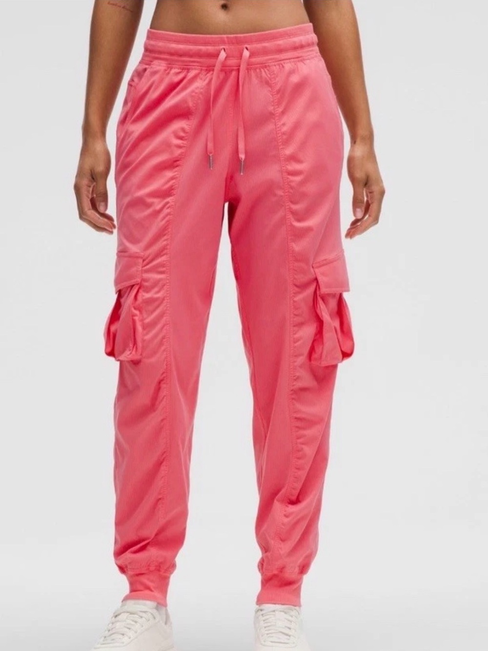 LULULEMON Dance Studio Relaxed Fit Cargo Jogger Sakura Pink size XS 4-6 Worn 1x